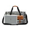 Black And White Duffle Large Tote Bags For Travel