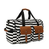 Black And White Duffle Large Tote Bags For Travel