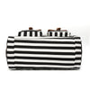 Black And White Duffle Large Tote Bags For Travel