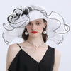 Derby Ladies Tea Party Huge Brim Fascinator Hat