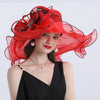 Derby Ladies Tea Party Huge Brim Fascinator Hat