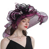 Derby Ladies Tea Party Huge Brim Fascinator Hat