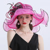 Derby Ladies Tea Party Huge Brim Fascinator Hat