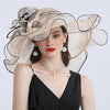 Derby Ladies Tea Party Huge Brim Fascinator Hat