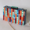 Luxy Moon Acrylic Women Cute Evening Bags Colorful Patchwork Party Handbags