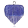 Luxy Moon Bags for Wedding Tassel Diamond Clutch