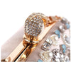 Luxy Moon Beaded Evening Bags Pearls Rhinestone Clutches