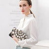 Luxy Moon Beaded Evening Clutch Bags for Wedding Designer