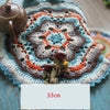 Luxy Moon Beautiful Colorful Handmade Crochet Floral Doily Stylish Farmhouse Decor
