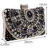 Luxy Moon Black Evening Bag Sparkly Clutch