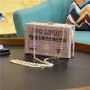 Luxy Moon Bling Money Purses and Handbags Diamond Evening Clutch Bag for Wedding Party