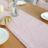 Luxy Moon Burlap Modern Table Runner With Tassel For Dining Wedding