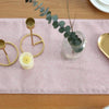 Luxy Moon Burlap Modern Table Runner With Tassel For Dining Wedding