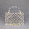 Luxy Moon Clear Acrylic Box Evening Bag Women Summer Handle Clutch Purses