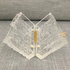 Luxy Moon Clear Ice Pattern Acrylic Box Evening Bag Transparent Clutch Purses
