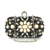 Luxy Moon Clutch Party Evening Wedding Purse Crystal Chain Shoulder Bag