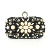 Luxy Moon Clutch Party Evening Wedding Purse Crystal Chain Shoulder Bag