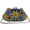 Luxy Moon Colorful Daisy Evening Clutch Party Purse