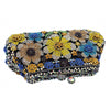 Luxy Moon Colorful Daisy Evening Clutch Party Purse