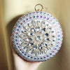 Luxy Moon Crystal Clutch Evening Purse and Diamond Wedding Bridal Shoulder Bag