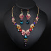 Luxy Moon Crystal Jewelry Set for Wedding