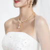Luxy Moon Cubic Zirconia Wedding Jewelry Sets Necklaces For Girls