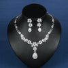 Luxy Moon Cubic Zirconia Wedding Jewelry Sets Necklaces For Girls