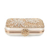 Luxy Moon Designer Wedding Clutch Bag Metallic
