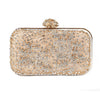 Luxy Moon Designer Wedding Clutch Bag Metallic