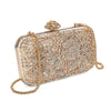 Luxy Moon Designer Wedding Clutch Bag Metallic