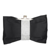 Luxy Moon Diamond Elegant Bow Party Clutch Purse