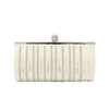 Luxy Moon Elegant Square Sequined Pearl Evening Party Clutch