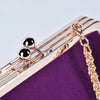 Luxy Moon Elegant Velvet Flower Hand Evening Bag