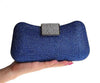 Luxy Moon Evening Bag Dumpling Shape Diamond Clutch