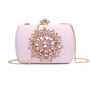 Luxy Moon Evening Clutches for Weddings Rhinestone