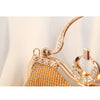 Luxy Moon Exquisite Diamond-encrusted Evening Bag with Handle