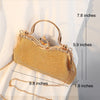 Luxy Moon Exquisite Diamond-encrusted Evening Bag with Handle