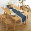 Luxy Moon Farmhouse Cheesecloth Runner Home Decor Table Cover