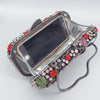 Luxy Moon Floral Crystal Clutch Purse for Wedding Guest