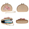 Luxy Moon Flower Clutch Lady's Hand Bag Party Wedding Purse