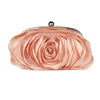 Luxy Moon Flower Evening Bag Fashion Rose Chain Clutch
