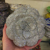 Luxy Moon Flower Luxury Rhinestone Clutch Purse for Wedding