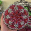 Luxy Moon Flower Luxury Rhinestone Clutch Purse for Wedding