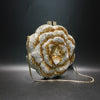 Luxy Moon Flower Luxury Rhinestone Clutch Purse for Wedding