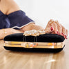 Luxy Moon Gorgeous Rhinestone Velvet Evening Clutch
