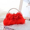 Luxy Moon Handbags Pouch for Wedding Elegant Bridal Flower Evening Clutch Bag