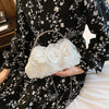 Luxy Moon Handbags Pouch for Wedding Elegant Bridal Flower Evening Clutch Bag