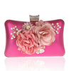 Luxy Moon High Quality Flowers Evening Clutch Purse Wedding Bags
