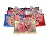 Luxy Moon High Quality Flowers Evening Clutch Purse Wedding Bags