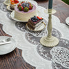 Luxy Moon Lace Farmhouse Macramé Table Runner Home Wedding Decor